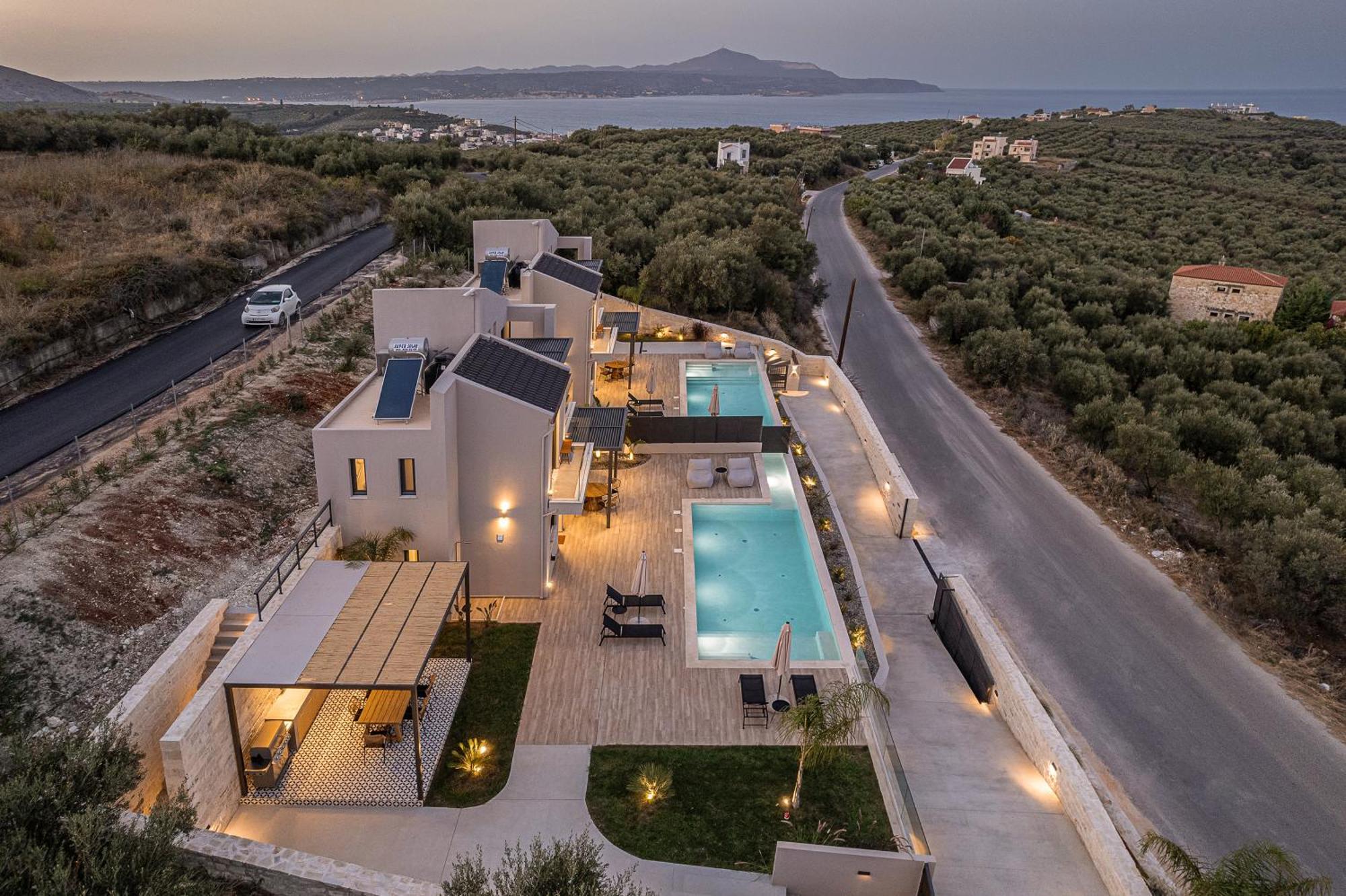 Melanthia Villas Tsivarás Buitenkant foto