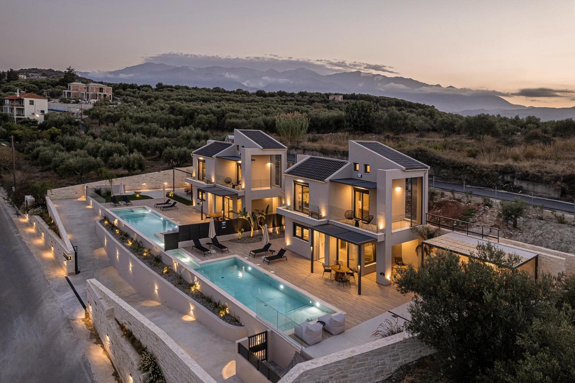 Melanthia Villas Tsivarás Buitenkant foto