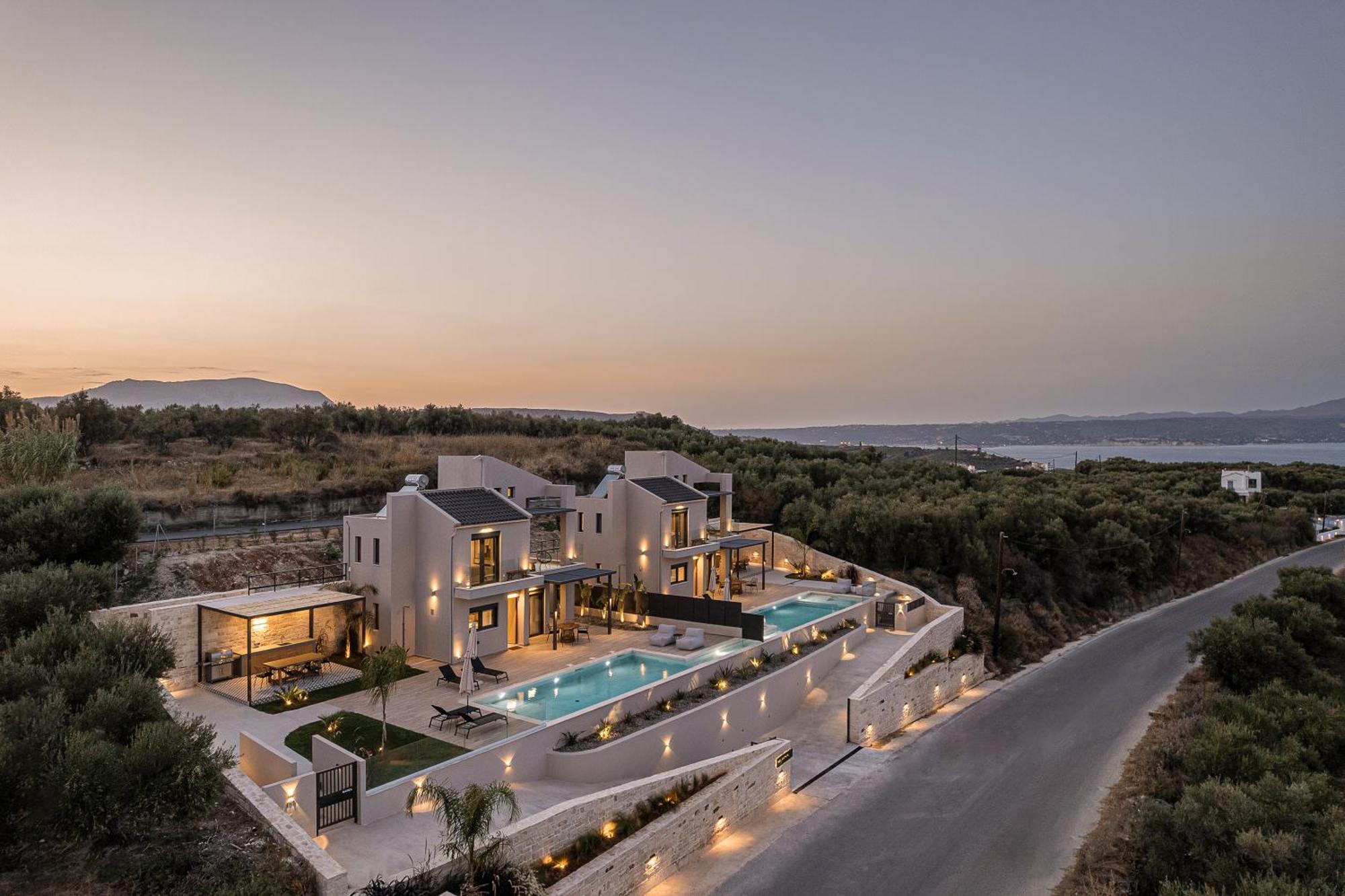 Melanthia Villas Tsivarás Buitenkant foto