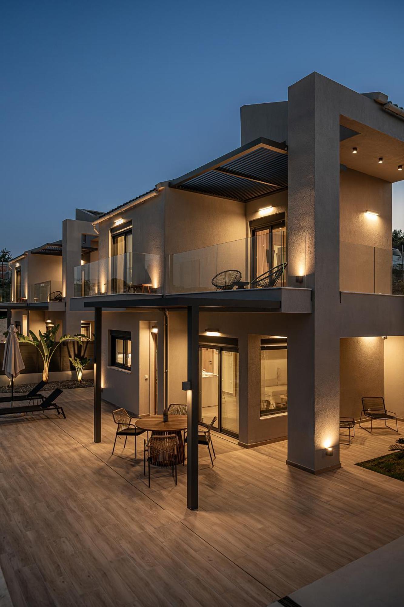 Melanthia Villas Tsivarás Buitenkant foto